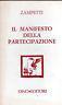 Il Manifesto Della Partecipazione - Pietro Zampetti - copertina