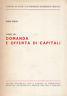 Saggi su domanda e offerta di capitali