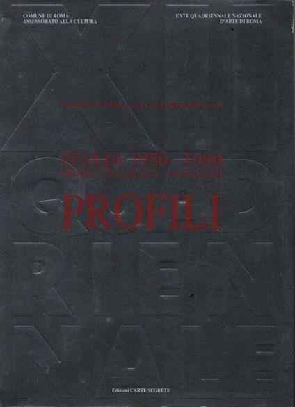 Italia 1950-1990. Profili, dialettica, situazioni. Profili - copertina