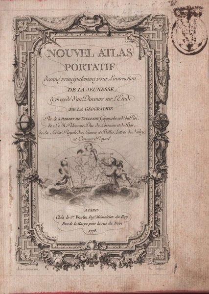 Nouvel atlas portatif - Robert de Vaugondy - copertina