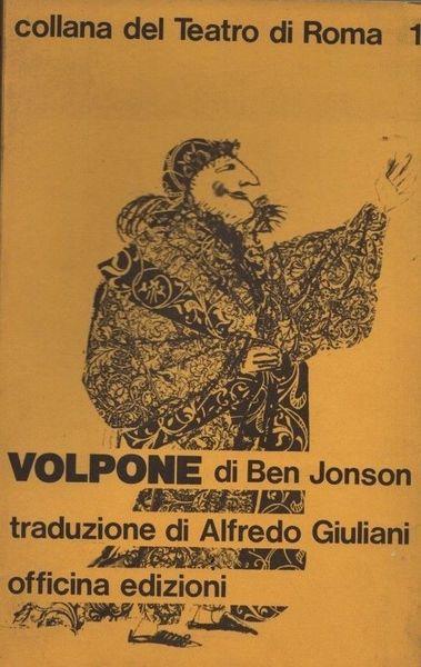 Volpone di Ben Jonson - Ben Jonson - copertina