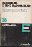 Democrazia E Gioco Maggioritario - Emanuele Riverso - copertina