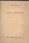 Latine Vertenda