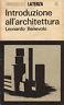 Introduzione all'architettura - Leonardo Benevolo - copertina