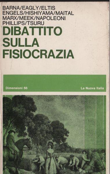 Dibattito Sulla Fisiocrazia - copertina