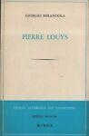 Pierre Louÿs - Giorgio Mirandola - copertina