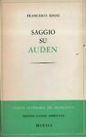 Saggio su Auden - Francesco Binni - copertina