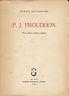 P. J. Proudhon - Giuseppe Santonastasio - copertina