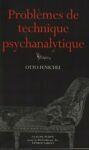 Problèmes de technique psychanalytique - Otto Fenichel - copertina