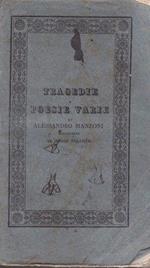 Tragedie E Poesie Varie
