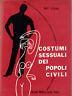 Costumi sessuali dei popoli civili - Adolf Tullmann - copertina