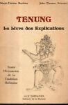 Tenung. Le Livre des Explications - copertina
