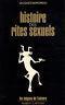 Historie de rites sexuels - J. Marcireau - copertina