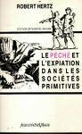 Le péché et l'expiation dans les sociétés primitives - R. Hertz - copertina