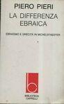 La differenza ebraica - Pieri - copertina