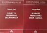 Il diritto processuale della famiglia. Tomo I e II - G. Giusti - copertina