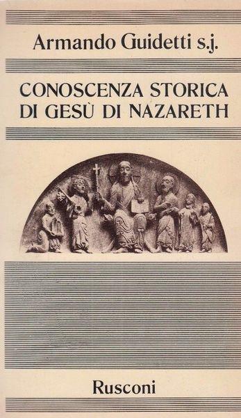 Conoscenza Storica di Gesù di Nazareth - copertina