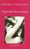 Elogio delle donne mature - Stephen Vizinczey - copertina