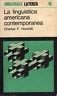 La linguistica americana contemporanea - copertina