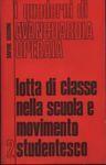 Lotta di classe nella scuola e movimento studentesco - copertina