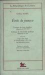 Écrits de jeunesse