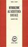 Introduzione all'assistenza sociale - Charlotte Towle - copertina