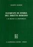 Elementi di storia del diritto romano