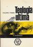 Teologia Ultima - Valerio Tonini - copertina