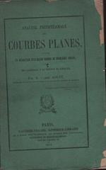 Analyse infinitésimale des courbes planes