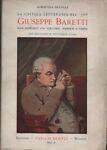 La critica letteraria nel '700. Giuseppe Baretti, suoi rapporti con Voltaire, Johnson e Parini - Albertina Devalle - copertina