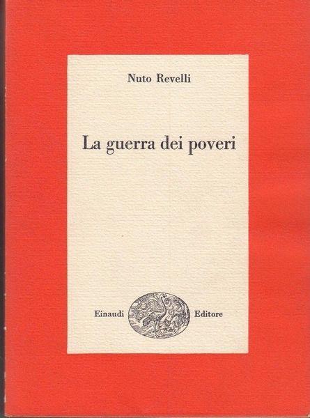 La guerra dei poveri - Nuto Revelli - copertina