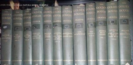 The golden bough. 12 tomi - James George Frazer - copertina