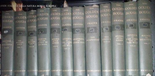 The golden bough. 12 tomi - James George Frazer - copertina