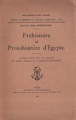 Préhistoire et protohistoire d'Egypte