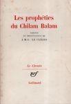 Les prophéties du Chilam Balam - copertina