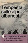 Tempesta sulle alpi albanesi - Giovanni Zanette - copertina