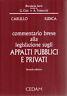 Commentario breve alla legislazione sugli appalti pubblici e privati - copertina