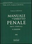 Manuale di diritto penale - Roberto Garofoli - copertina
