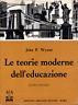 Le teorie moderne dell'educazione - copertina