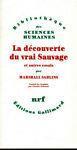 La dècouverte du vrai Sauvage - Marshall Sahlins - copertina