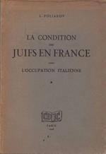 La condition des Juifs en France sous l'occupation italienne