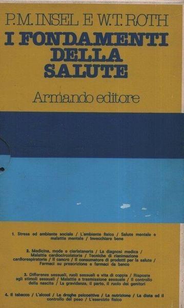 I fondamenti della salute. 4 voll - copertina