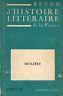 Revue d'histoire littéraire de la France - Molière - copertina