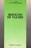 Bisogno di valori - copertina