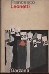 L' incompleto - Leonetti - copertina