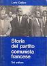 Storia del partito comunista francese - Loris Gallico - copertina
