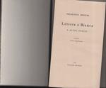 Francesco Messina. Lettera a Bianca e altre poesie