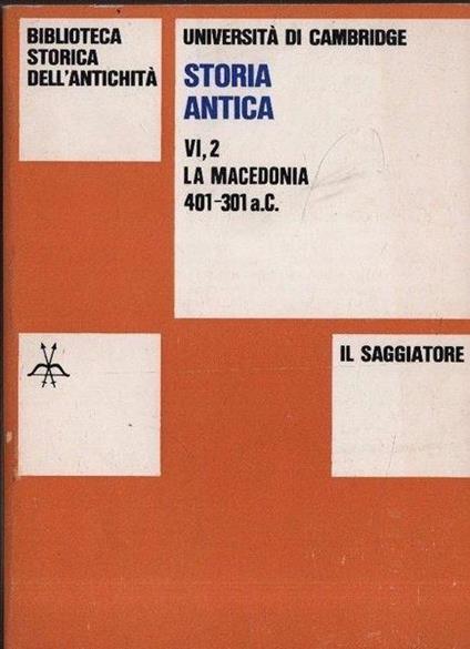 La Macedonia 401-301 a.C - copertina