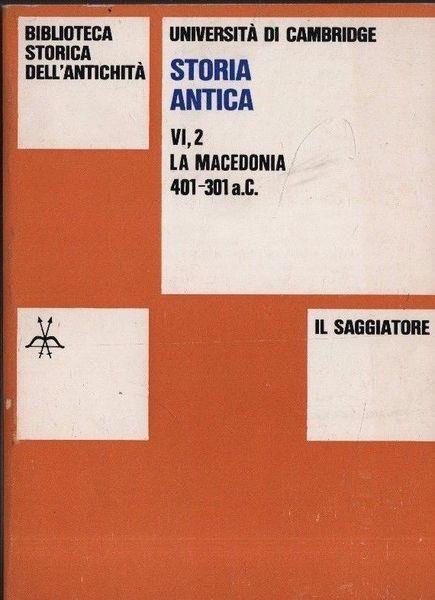 La Macedonia 401-301 a.C - copertina