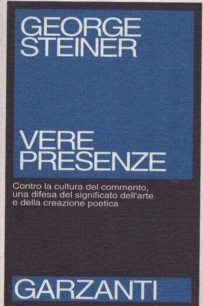 Vere presenze - Rudolf Steiner - copertina